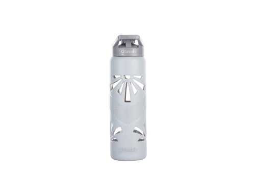 Glasafe Clear Grip Water Bottle 750ML - Grey