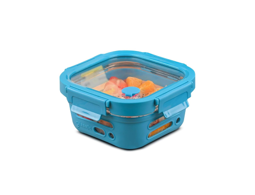 Glasafe Fresh Grip Tiffin - 520ML - Blue