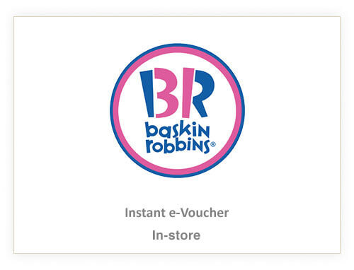 Baskin Robbins Rs. 500