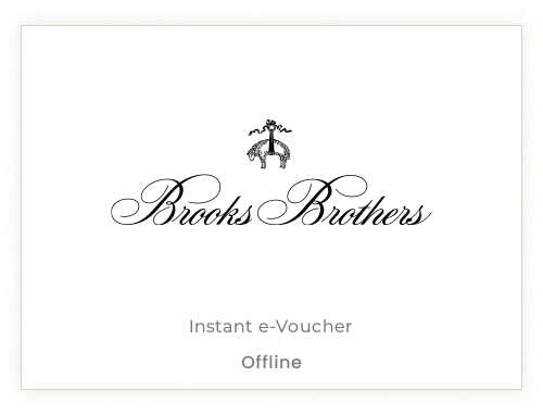 Brooks Brothers Gift Voucher INR 1000