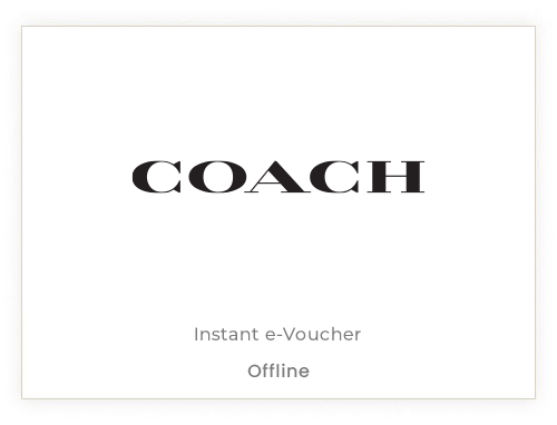 Coach Gift Voucher INR 1000