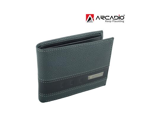 Arcadio Twin Fun Leather Wallet