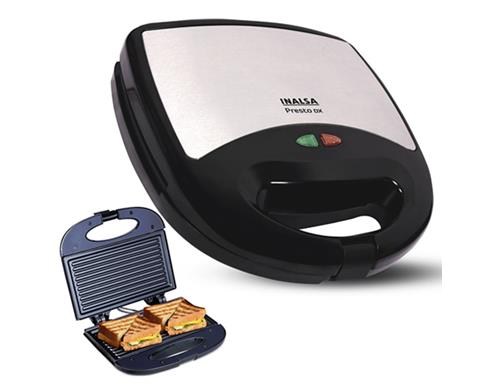 INALSA Presto Dx Grill 2-Slice Sandwich Maker Toaster (800 W)