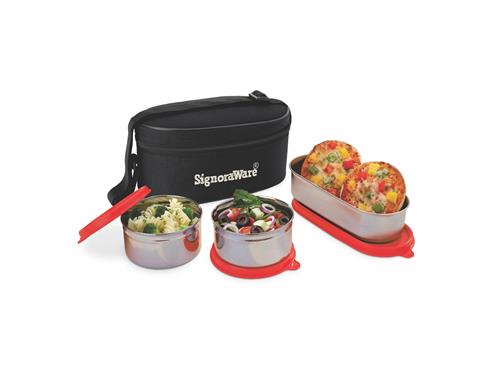 SignoraWare 3551 Double Decker Special Steel Lunch Box
