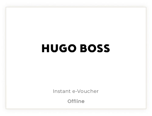 Hugo Boss Gift Voucher INR 1000