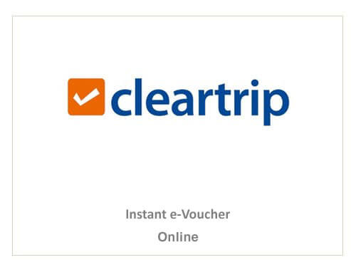 Cleartrip Hotels E-Voucher INR 5000
