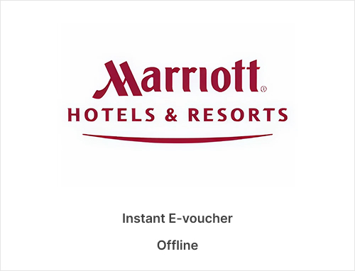 Marriott Hotels E-Voucher INR 10000