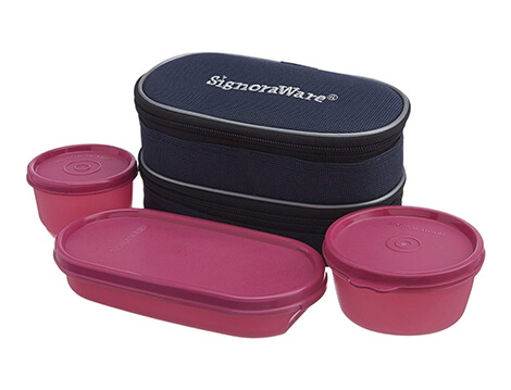 Signoraware double decker lunch box