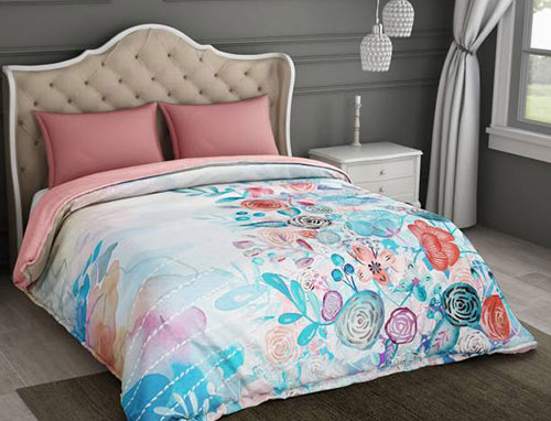 Spaces Essentials Calli Art Double Comforter