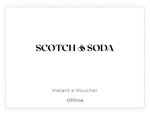 Scotch & Soda Gift Voucher INR 1000