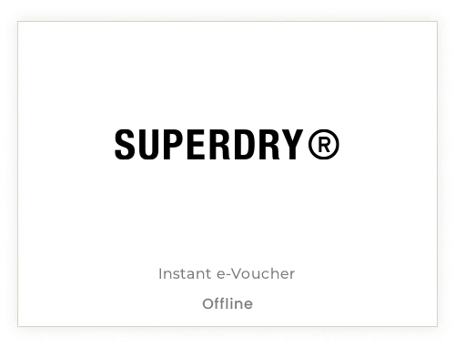 Superdry Gift Voucher INR 1000